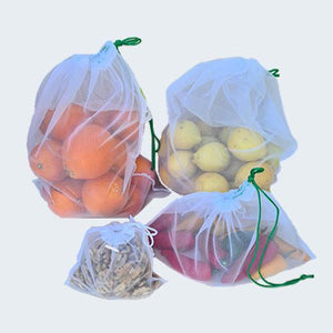 Pack 4 bolsas reutilizables
