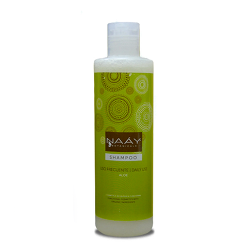Shampoo natural de aloe vera 250 ml.